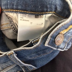 UNIQLOダメージスキニーデニムの画像