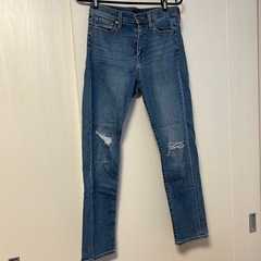 UNIQLOダメージスキニーデニム