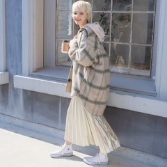 Ｍ　フレアロングスカートグリッタープリーツスカート archiv...