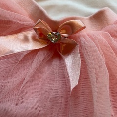 ニューボーンフォト用ドレス　フリルスカート　の画像