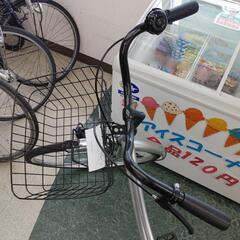 自転車 シルバー 27インチ TJ12361の画像