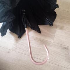 決定★持ち手ピンク★雨天傘の画像