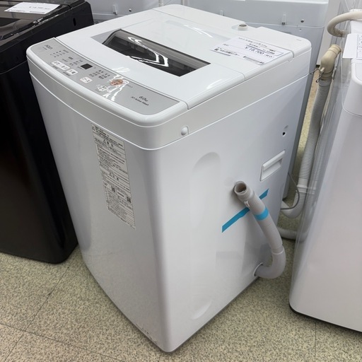 AQUA 洗濯機　23年製 6.0㎏　TJ12366