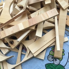端材はざい(燃料や木の工作などに)の画像
