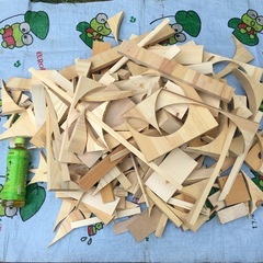 端材(おもちゃ作りアウトドアの燃料などに)