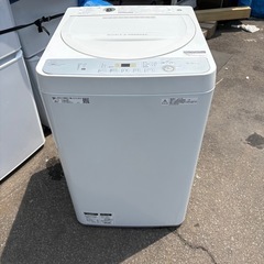 万代店シャープ　全自動洗濯機 5.5㎏ ES-GE5C 2019...