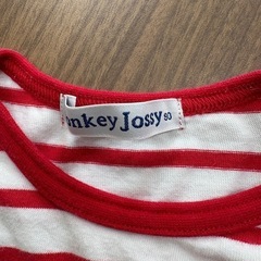 Donkey Jossyボーダートップス　女の子90cmの画像