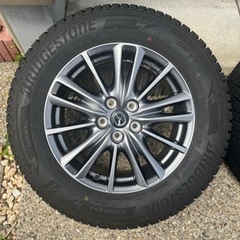 CX-5 純正ホイール BLIZZAKタイヤ 225/65R17の画像