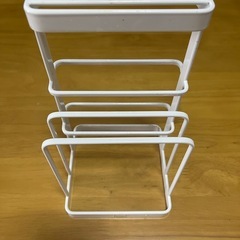 山崎実業 カッティングボード&ナイフスタンド タワー