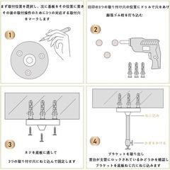 天吊り金具 プロジェクター 壁掛けブラケット 汎用 360°回転 耐荷重1kg グレーの画像