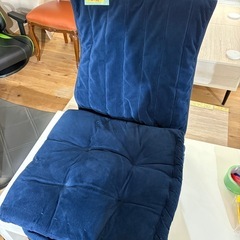 【座椅子】クッション別れます カバー付き★ クリーニング済 【管...