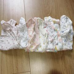 ベビー服　7枚　前開きロンパース肌着