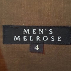 【MEN'S MELROSE/メンズメルローズ】メンズ長袖シャツ 　カーキの画像