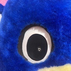 クマの着ぐるみの頭だけの画像