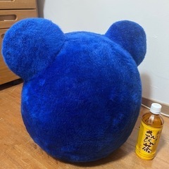 クマの着ぐるみの頭だけの画像