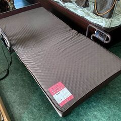 ATEX 電動リクライニングベッド AX-B635N 2モーター式 W100×H50×D195cm 札幌 東区 店頭引き取り歓迎の画像