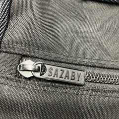 ☆値下げ☆2505-885　SAZABY ショルダーバック 7ポケット 使用感あり キズ汚れ有りの画像