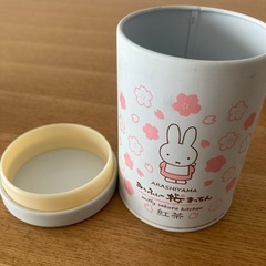 桜ミッフィー　空缶　嵐山の画像