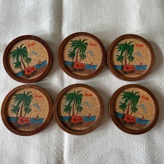 決まりました！コースター　グアム　6個セット