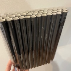 オシャレ紙ストロー新品の画像