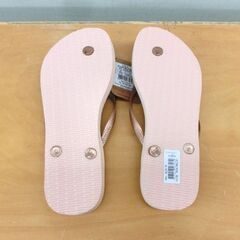 未使用品 havaianas ビーチサンダル ハワイアナス 24/25cm ピンク系 レディース ROSA BALLET サンダル 札幌市 西区 西野店の画像