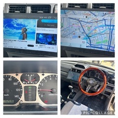 パジェロミニ社外ディスプレイオーディオ!大阪府内陸送無料です！の画像