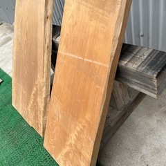 四万十檜 桧 ヒノキ 一枚板 2枚セットの画像
