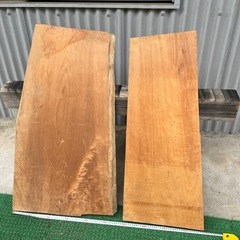 四万十檜 桧 ヒノキ 一枚板 2枚セットの画像