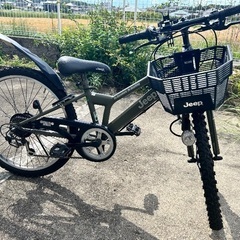 子ども用　JEEP自転車24インチ