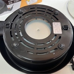 電気グリル鍋 PPIT-EG-BK ブラック 1200W 中古品 動作確認済み③の画像