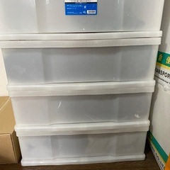 ウッドトップチェスト4段収納