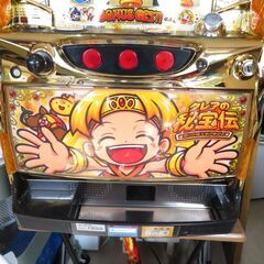 パチスロ実機 クレアの秘宝伝 ～眠りの塔とめざめの石～ コイン不要機・ドアキー・設定キー付 スロット クレカ決済可能│江別市のリサイクルショップドロップの画像