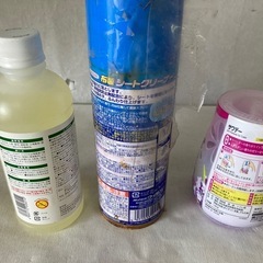 ★【一個単位価格】未使用雑貨　除草剤、シートクリーナー、トイレ用芳香剤、バルサンの画像