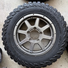 ジムニー　タイヤホイールセット　4本　185/85R16 ジオラ...