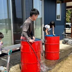 6/29（日）「上内田WeekEnders」庭のお手入れとプールで水遊び - その他