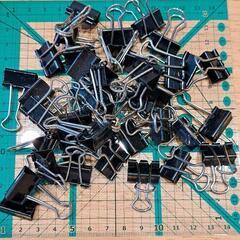 ダブルクリップM 40個 ①の画像