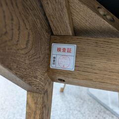 ジモティー見た！で5%OFF【ダイニングチェア】関家具 CRASHGATE クラッシュゲート Easy Life /イージーライフ ハイド3 WF-3 食卓椅子 オーク材 ファブリック オイル仕上げ:ナチュラルの画像