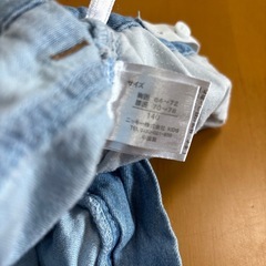 デニム水着パンツ　サイズ140  調整ゴムありの画像