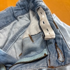デニム水着パンツ　サイズ140  調整ゴムありの画像