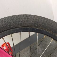 △ Ninjawheel ニンジャウィール 一輪車 18インチ 子供用一輪 小学校低学年向け タイヤの空気抜け傷サビあり 現状渡しの画像