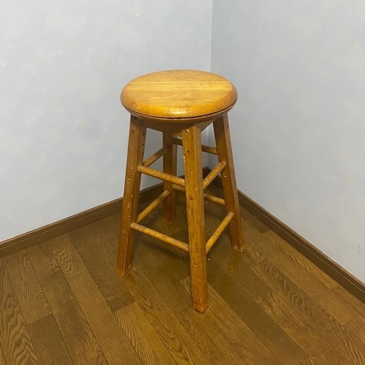 ◆アンティーク 丸 スツール 飾り台 花台 レトロ◆