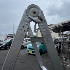 2脚の価格です タカハシ工芸 N-36 伸縮　アルミ　脚立 はしご　二脚 の画像
