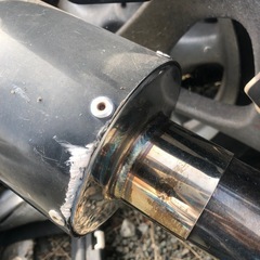 台湾マジェスティキャブ車マフラーの画像