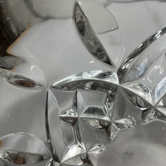 ☆値下げ☆H 2505-889 ガラス製 灰皿 キズ 汚れありの画像