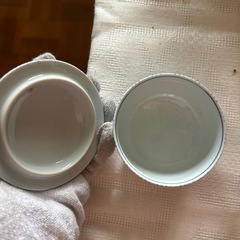 急須　湯呑みの画像