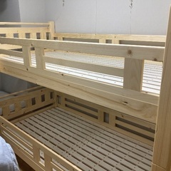 【新品・未使用】最強の耐荷重500㎏！二段ベッド