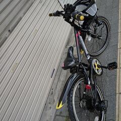 [BRIDGESTONE] 20吋ジュニアMTB 外装6段/ブラックの画像