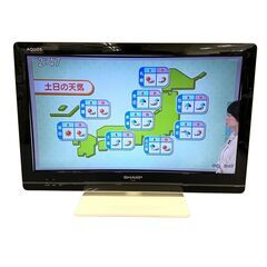 25C242_ジ4 SHARP シャープ 22V型液晶テレビ A...