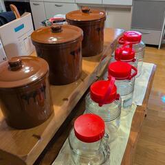 漬物用瓶、梅酒用瓶の画像