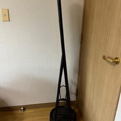 【値下げしました！】アンティーク籐フレーム姿見 の画像